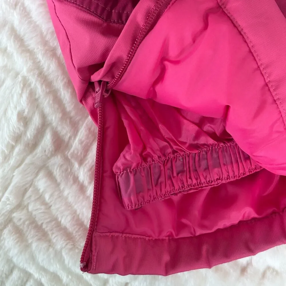 L.L. Bean Baby 12-18M Cold Buster Thinsulate Pink Snowsuit Grow Cuffs Winter